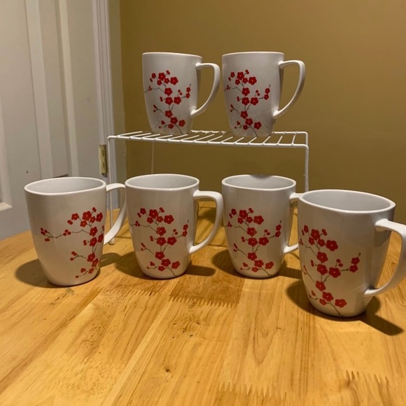 Corelle Dining 6 Corelle Coordinates Hanimi Garden Porcelain Coffee